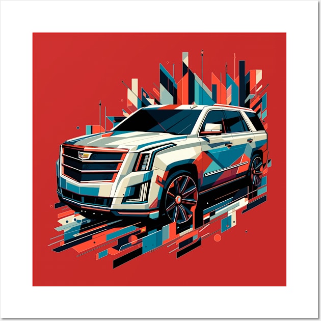 Cadillac Escalade Wall Art by Vehicles-Art